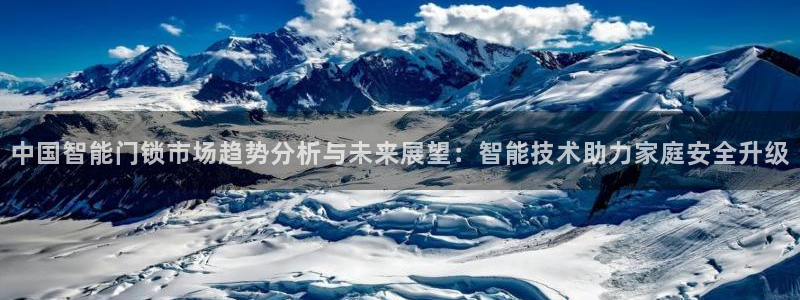 开丰娱乐登入地址查询：中国智能门锁市场趋势分析与未来展望：智