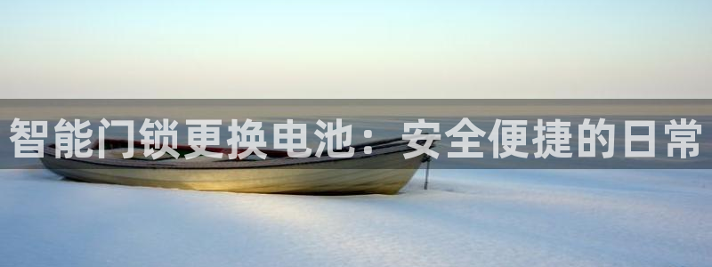 开丰娱乐后：智能门锁更换电池：安全便捷的日常