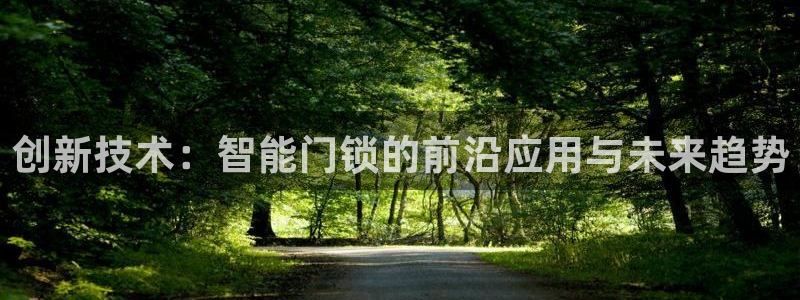开丰娱乐最新活动：创新技术：智能门锁的前沿应用与未来趋势