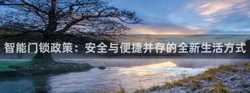 开丰娱乐下：智能门锁政策：安全与便捷并存的全新生活方式