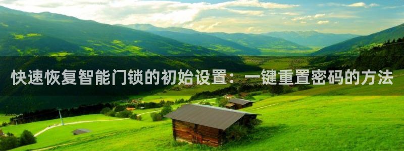 开丰娱乐姜333OO：快速恢复智能门锁的初始设置：一键重置密