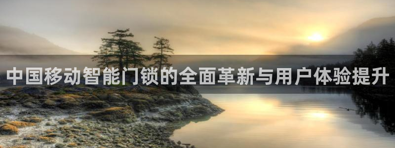 开丰娱乐左7O667：中国移动智能门锁的全面革新与用户体验提
