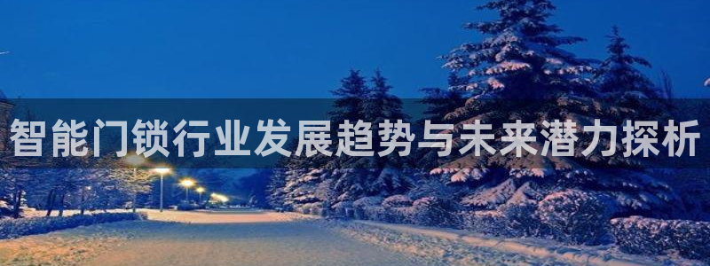 开丰娱乐趣 7O935：智能门锁行业发展趋势与未来潜力探析