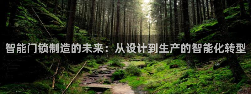 开丰娱乐：智能门锁制造的未来：从设计到生产的智能化转型