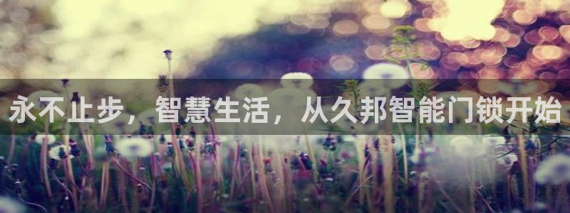 开丰娱乐千67五壹叁八：永不止步，智慧生活，从久邦智能门锁开