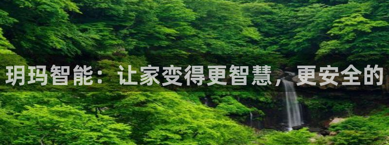 开丰娱乐千67五壹叁八：玥玛智能：让家变得更智慧，更安全的