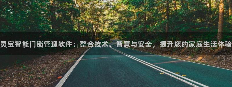 开丰娱乐网官网注册入口：灵宝智能门锁管理软件：整合技术、智慧