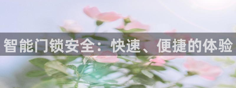 开丰娱乐网站官网：智能门锁安全：快速、便捷的体验