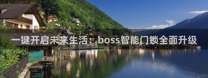 开丰娱乐登入地址在哪儿：一键开启未来生活：boss智能门锁全