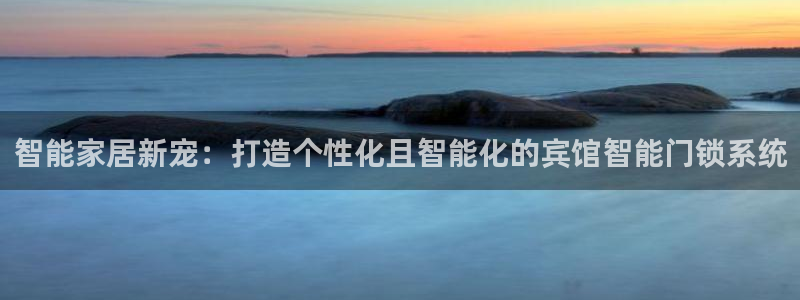 开丰娱乐若七九九：智能家居新宠：打造个性化且智能化的宾馆智能