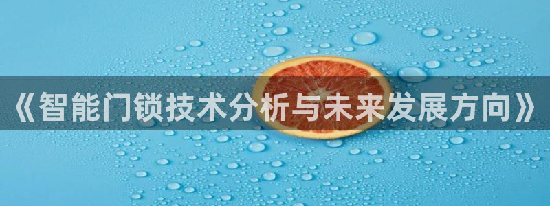开丰娱乐右7O667：《智能门锁技术分析与未来发展方向》
