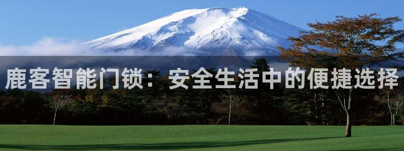开丰娱乐手机app：鹿客智能门锁：安全生活中的便捷选择
