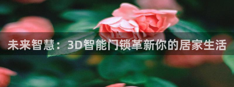 开丰娱乐官网：未来智慧：3D智能门锁革新你的居家生活
