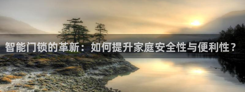 开丰娱乐官网平台登录：智能门锁的革新：如何提升家庭安全性与便