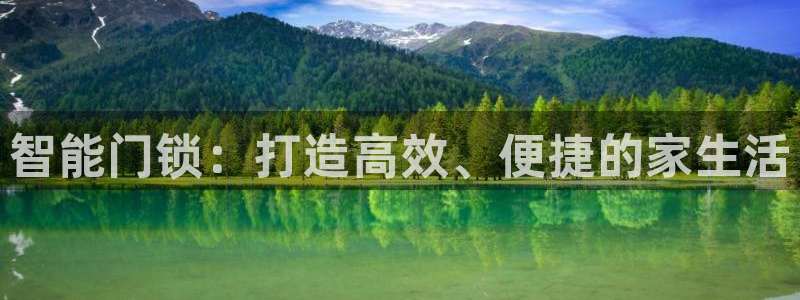 开丰娱乐注册：智能门锁：打造高效、便捷的家生活